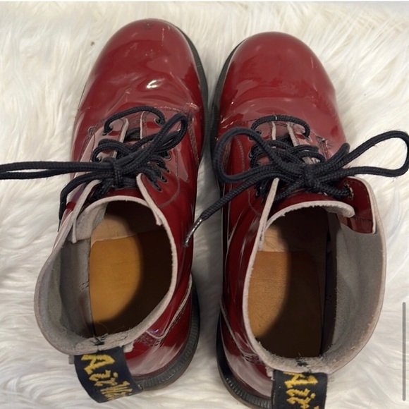 Vintage Dr. Martens Steel Toe Made in England SZ 8 - Picture 7 of 9